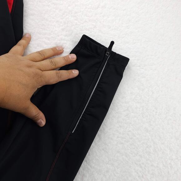 Santic Cycling Pants Mens 2XL Black Padded Road Bike Tights Leggings Ankle Zip - Picture 6 of 16